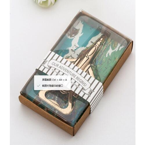 100pcs/lot New Antique Air Plane Airplane Shape Wine Beer Bottle Opener Metal Fighter Openers For Wedding Party Gift Favors