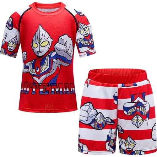 Cody Lundin 4 -14 Years Kids Tshirts And Shorts 2 Pieces Fashion Sublimation Printed Sport Sets For Children