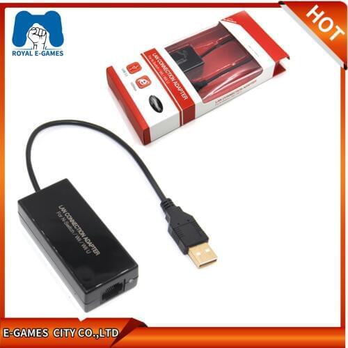 Game accessories for NS console LAN Connection Adaptor For Nintend Switch NS For Wii/U LAN Connection Adaptor