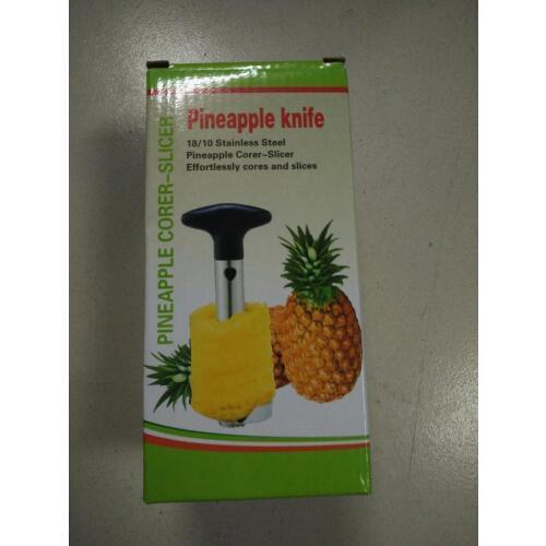 Fast shipping Creative Stainless Steel Fruit Pineapple Corer Pineapple Slicers Kitchen Tools Pineapple Peeler Parer Knife