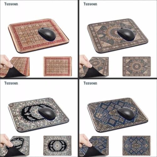 Mairuige Persian Carpet Mousepad Universal Gaming Mouse Mat Pad For Computer Laptop Christmas Home Decor 220x180X2 MM