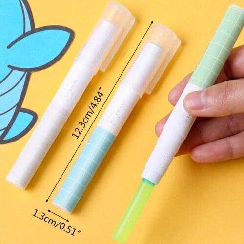 Creative Replaceable Pen Type Solid Glue Stick Set Student Stationery High Viscosity Office School Supplies