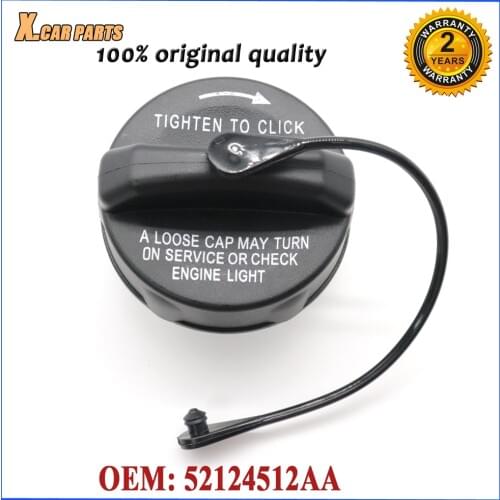 Non-Locking Fuel Tank Gas Filler Cap Covers Assembly 52124512AA For DODGE DURANGO CHRYSLER ASPEN JEEP LIBERTY COMMANDER