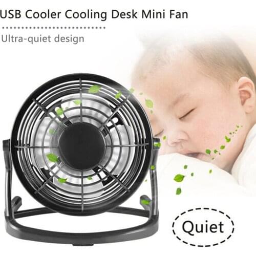 Mini USB Fan Cooler Cooling Desk Mini Fan Mute Coolerfor Notebook Laptop