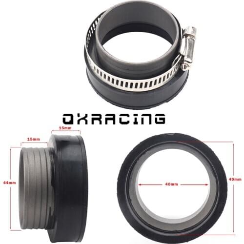 Motorcycle 45mm Air Filter Adapter For PWK 21 24 26 28 30 32 34mm Carburetor