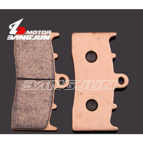 Motorcycle Front Copper Base Metal Brake Pads For BMW R1200R 2007-2012 K1300R 2009-2012