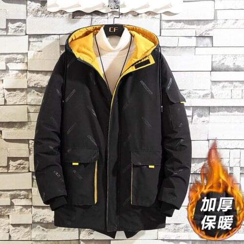 Winter mens thick hooded jacket plus size bust 160cm 5XL 6XL 7XL 8XL 9XL 10XL loose long sleeve trench coat men 2 colors
