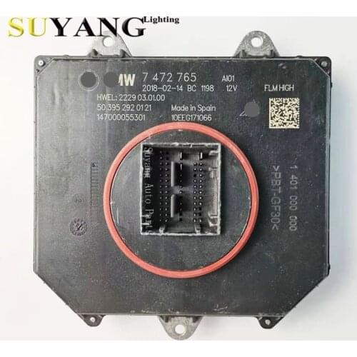 Original Used 63117472765 For BMW Headlight New Style 5series G38 7series G12 LED Computer Module 7472765