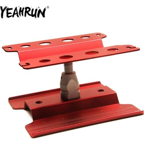 RC Repair Station 360 Degree Rotate Work Stand Assembly Platform with Heightening Column for 1:8 1:10 1:16 RC Crawler Cars