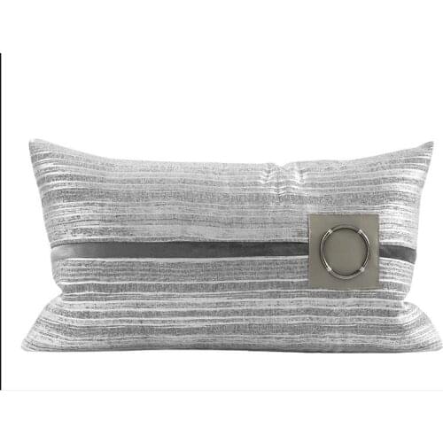 Nordic Striped Cushion Cover Light Luxury Decorative Throw Pillowcase For Living Room Seat Home Decor 30x50cm