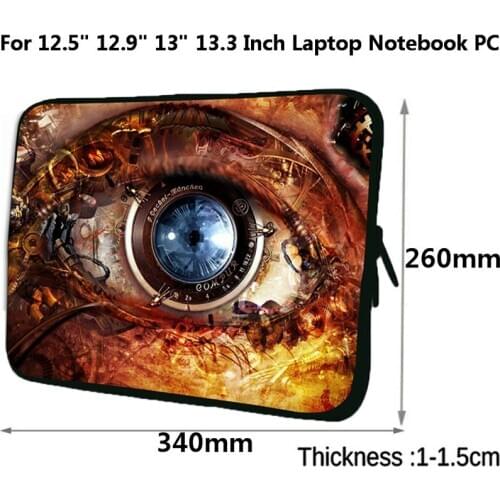 Promotion Neoprene 13 Notebook Carry Bag For Acer Sony Vaio iPad Pro 12.9" Xiaomi Air 13.3 Ultrabook Chromebook Accessories Case