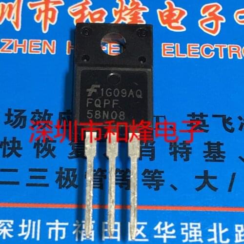 100% New&original FQPF58N08 TO-220F 35A 80V