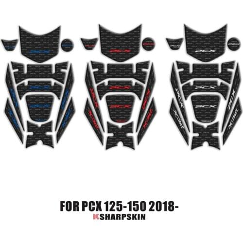 3D Fairing Gas Cap Tank Pad protection Sticker Decal for Honda PCX 125 150 PCX125 PCX150 2018 2019