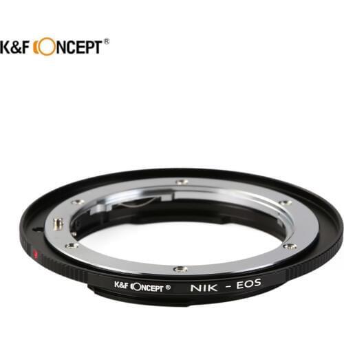 K&F CONCEPT Lens Adapter Ring For Nikon F AI Ai-S Lens To Canon EOS EF Camera 600D 60D 5D 500D