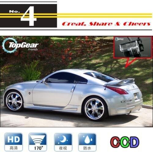 Car Camera For NISSAN 350Z / Fairlady Z Z33 2002~2009 High Quality Rear View Back Up Camera For PAL / NTSC For Tuning | RCA