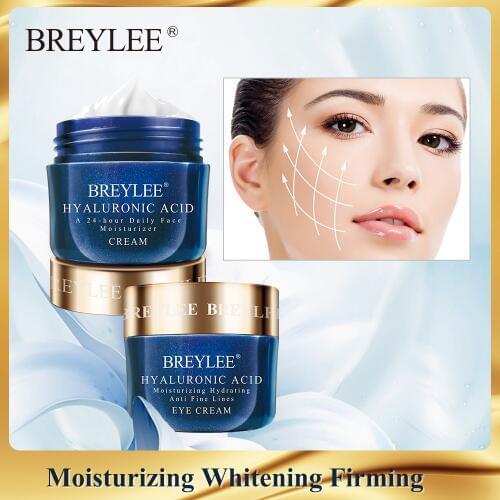 BREYLEE Vitamina C Whitening Cream Retinol Face Cream Facial Serum Hyaluronic Acid Skin Care Anti Aging Eye Cream Face Care