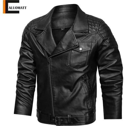 CALUOMATT Mens Biker Jackets