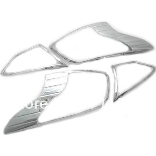 Car Styling Chrome Tail Light Cover For Ford Focus MK3 Sedan 2012-2013