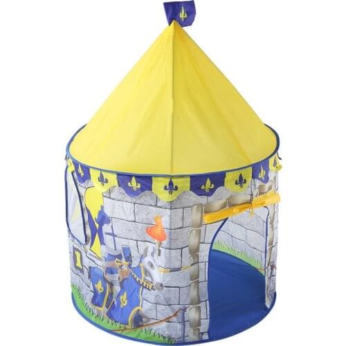 Play Tent Ball Pool Portable Foldable Tipi Prince Tent Children Boy Girl Castle Cubby Play House Kids Indoor Outdoor Toy Tents