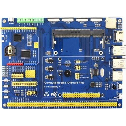 Compute Module IO Board Plus Composite Breakout Board for Developing with Raspberry Pi CM3, CM3L Various common use components