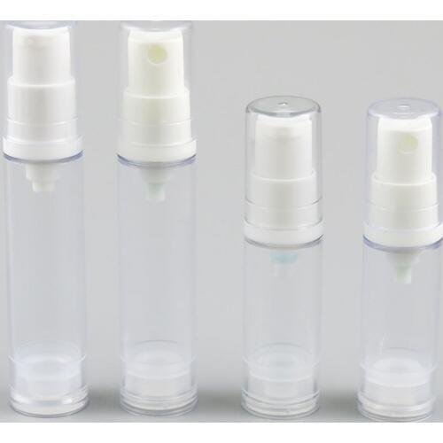 30 x 5ml 10ml Free shipping Travel Cute Eye Cream Emulsion Airless Bottle 5cc 10cc Small Vacuum Eye Cream Toiletries Containers