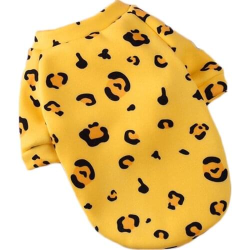 Cartoon Print Dog Clothes Cute Warm Hoody Coat For Small Dogs Dachshund Short Sleeve Pullover Coat Jacket Pet Costume Outfit XL