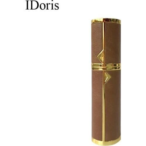 IDoris perfume vaporizers 5ml Glass Roll On Bottle Mini Essential Oil Bottle Refillable Tiny Perfume Glass Vials with Glass Ball
