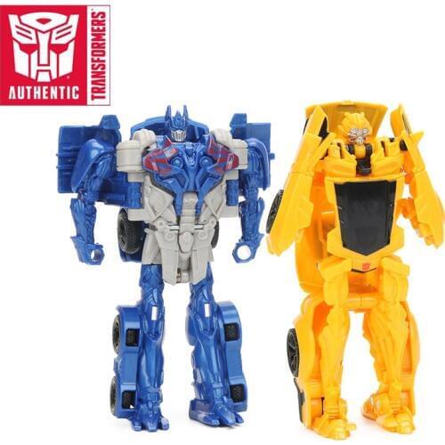 Transformers Toys Optimus Prime Bumblebee Barricade Ation Figure Collection Model Dolls The Last Knight Turbo Changer Figures