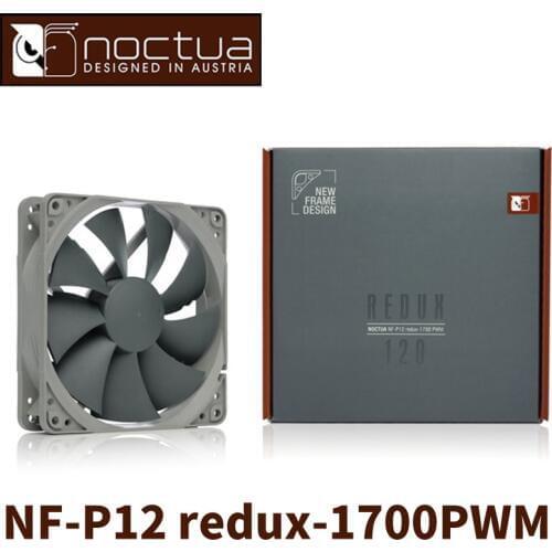 Noctua NF-P12 redux-1700 4PIN PWM 120mm 12cm CPU or radiator cooling fans Computer Case CPU heat sink Cooler low noise Fan
