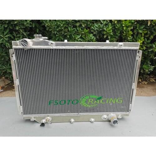 4 Row Aluminum Radiator for Toyota Landcruiser HDJ80 HZJ80 AT