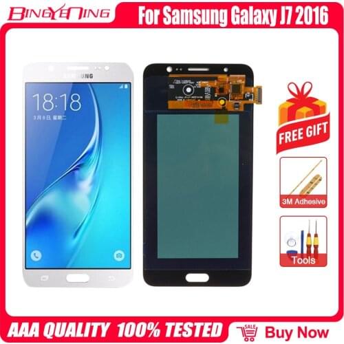 For Samsung Galaxy J7 2016 LCD J710 SM J710F J710FN LCD Display J710M J710H J710A LCD Touch Screen Digitizer Assembly