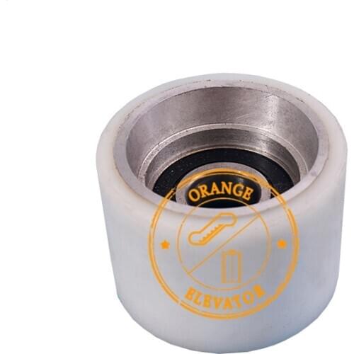 10 Pieces Escalator Handrail Pressure Roller OD70mm W50mm Bearing 6204