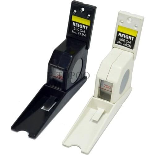 2m for Body Growth Altimeter Wall Mounted Tool Retractable Durable Tape Measure Portable Eco-firendly Height Meter Home