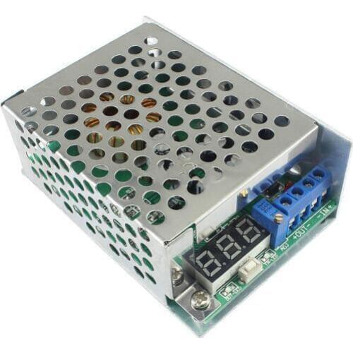 50PCS/LOT 10A 300W DC-DC Adjustable Step Down Power Supply Module With Volt-meter Display(6.5)