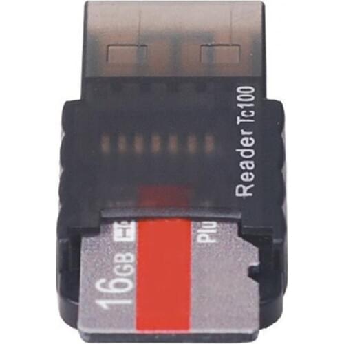 TC100 Card Reader Adapter USB3.0 USB2.0 USB1.1 Micro SD TF Card Memory Reader High Speed 480 Mbps card Writer Adapter for Laptop