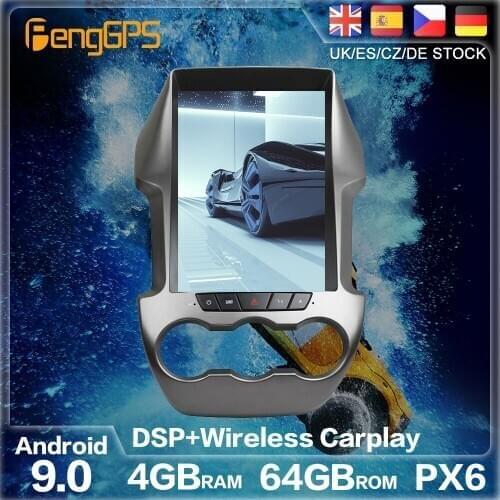 For Ford Ranger F250 2011 - 2016 Android 9 Radio Multimedia Recorder Car Stereo Autoradio Player GPS Navigation Head unit No DVD