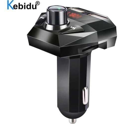 LED Display Dual USB Car Charger 3.1A Universal Mobile Phone Aluminum Car-Charger for Xiaomi Samsung iPhone 11 Pro Max