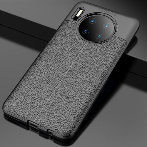 Case for Huawei Mate 30 Pro Coque Luxury Soft leather+TPU Shockproof Anti-knock bumper on Covers for Huawei Mate 30 Capa