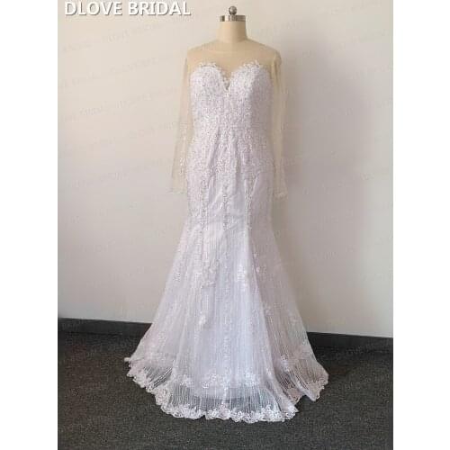 DLOVE BRIDAL Long Wedding Dresses