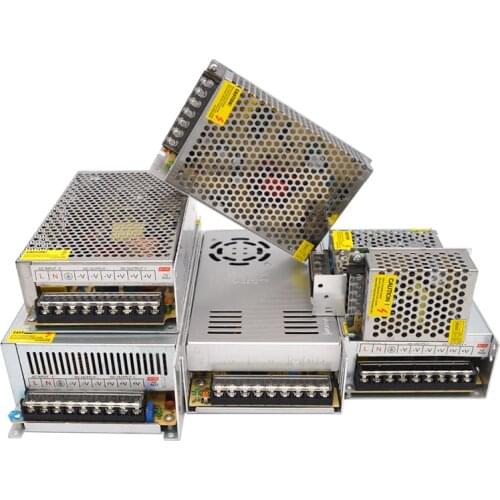 12V Switching Power Supply 24V Transformer 220V To 12V 1A 2A 3A 5A 10A 15A 20A Power Source Supply AC Adapter 36 Volt 48 Volt