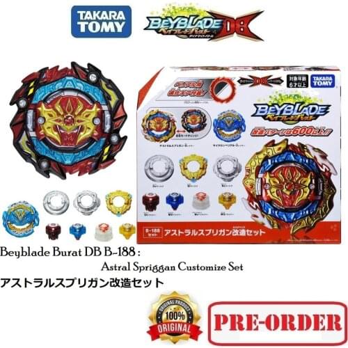 [PRE-ORDER] B-188 Astral Spriggan Customize Set - Takara Tomy Beyblade Burst DB Official Release |Beyfan Store