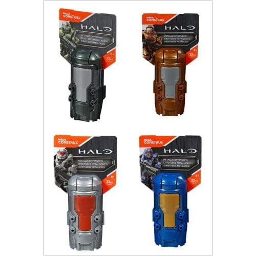Mega Bloks Construx Halo Metallic cryotube DXF06 DXF07 DXF08 DXF09