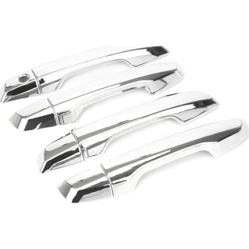 Auto Car Door Handle Cover Molding Trim For Honda CR-V CRV 2017 2018 WITHOUT smart entry (keyless) system Only