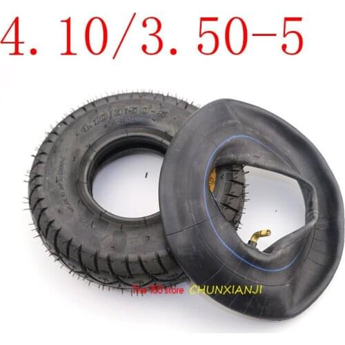 Lightning Shipment4.10/3.50-5 Inner Tube Outer Tire for49cc Mini Quad Dirt Bike Scooter ATVBuggy Gas Scooter Bike Motorcycle