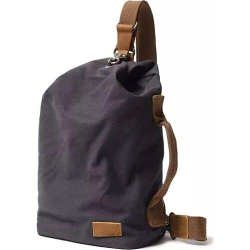 Mens Messenger Sling Shoulder Bags Vintage Canvas Male Travel Organizer Bag High Quality Multifunction Men Crossbody Chest bag