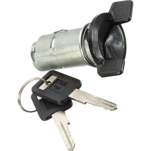 Ignition Switch With Lock Cylinder With 2 Key for Car Chevy GMC Jeep Buick Pontiac