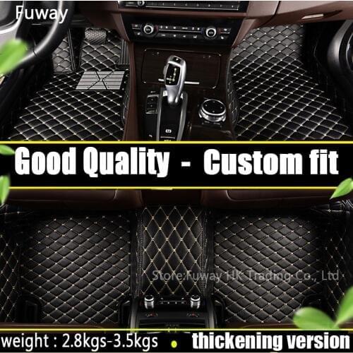 Seckill free shipping!!! Custom fit car floor mats for Toyota Tundra 2012 3D heavy duty all weather carpet floor liners