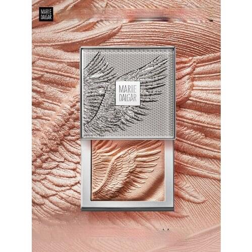 TT MARIE DALGAR Sculpture Art Wings Highlight Contour Compact Nose Shadow Glitter Ginger Highlight