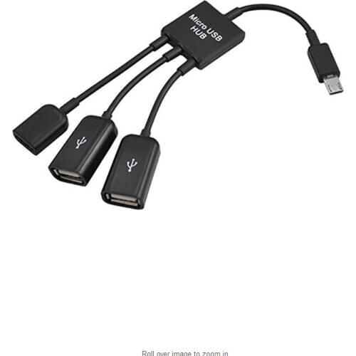 Smart 3 in 1 Micro USB OTG/Sync/Charging cable(support USB Drive, Mouse,Keyboard,etc...) OTG Cable Adapter Micro USB