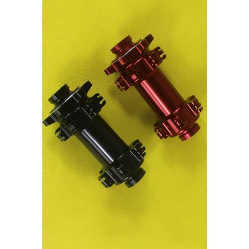 SUPER LIGHT 139g Powerway M32 straight pull MTB XC disc 15mm thru front hub 24 holes M15 through axle road disc cyclocross bike